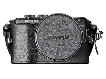 OLYMPUS - オリンパス 本革セット ジャケット&amp;ストラップ＆レンズカバー 新品 基本情報｜本革レンズジャケットLC-60.5GL｜デジタル一眼カメラ